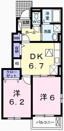 フィレール　デュ　トラジャIIの物件間取画像